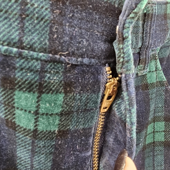 Talbots Flawless plaid high waist straight leg pants new with tags women's 6 - Picture 4 of 13